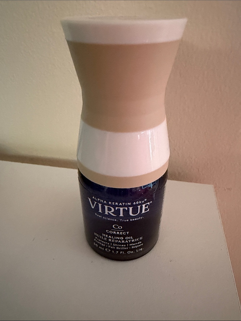 Virtue Correct Damage Repairing Hair Oil - Blue